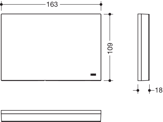 HEWI Installationsmaterial „System 900“ in Signalweiß