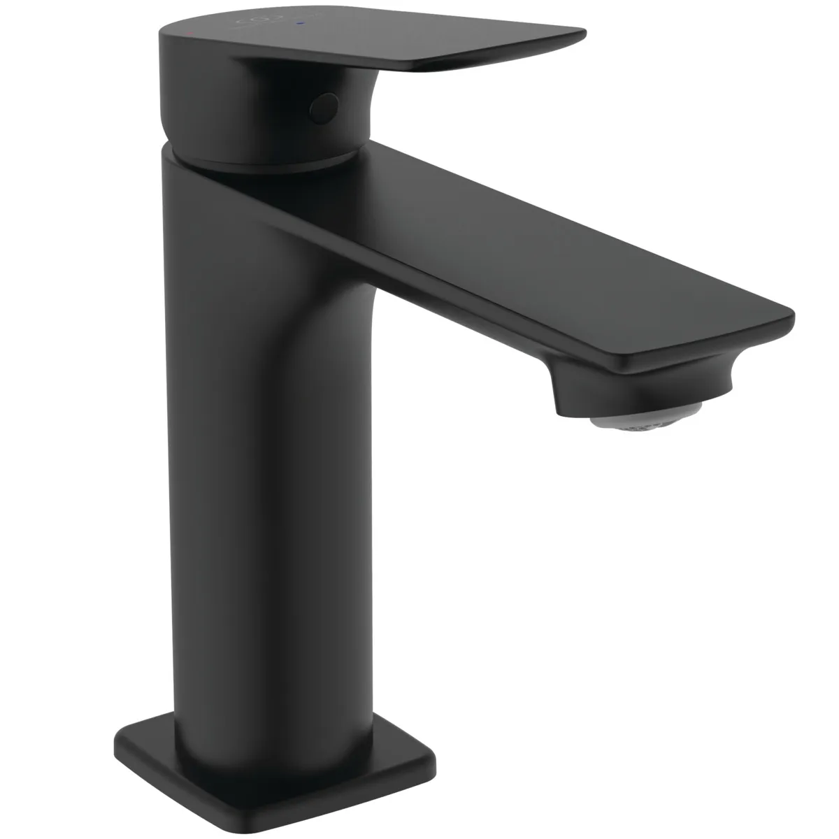 Einhand-Waschtischarmatur „Ceralife C“ Ausladung 110 mm in Silk Black
