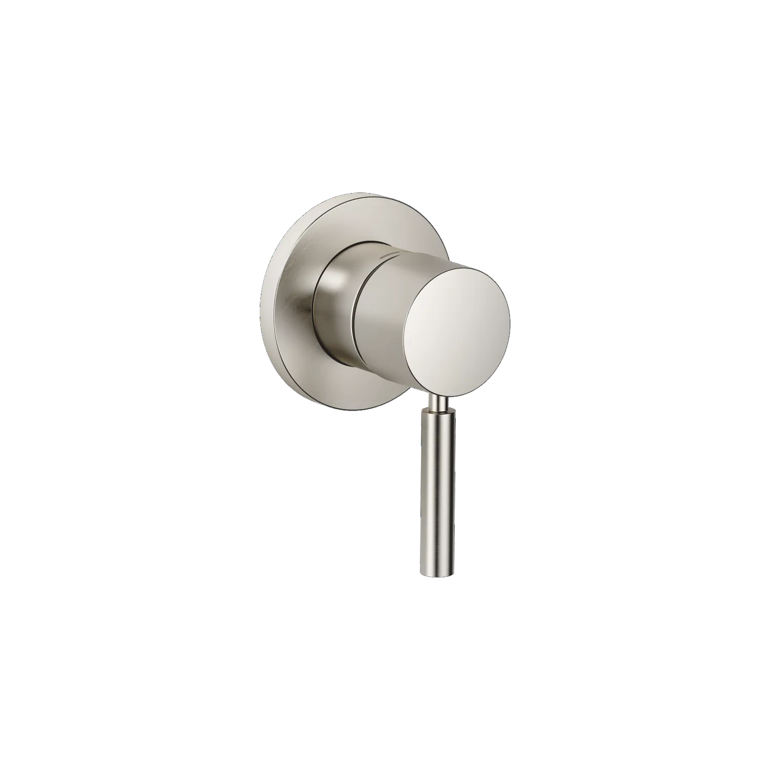 Dornbracht UP-Einhandbatterie mit Abdeckplatte - Platin gebürstet