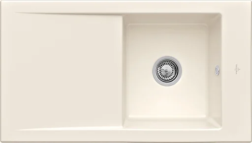Villeroy & Boch Timeline 50 Einbauspüle 900x510mm Exc-Garn. IB reversibel aus Keramik Crema cplus