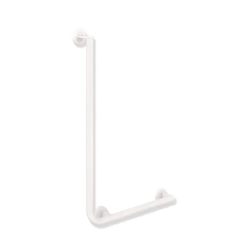 Winkelgriff,d:30, A1:750, W1:500, li, plvb weiß tiefmatt Winkelgriff,d:30, A1:750, W1:500, li, plvb weiß tiefmatt