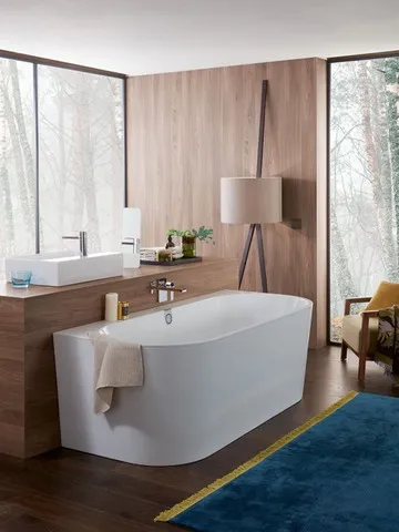 Villeroy & Boch Badewanne „Oberon 2.0“ vorwand rechteck 180 × 80 cm, Mittelablauf in Weiß Alpin Villeroy & Boch Badewanne „Oberon 2.0“ vorwand rechteck 180 × 80 cm, Mittelablauf in Weiß Alpin