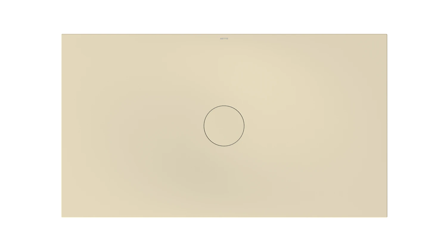 Bette rechteck Duschwanne „BetteAir“ 1600 × 900 mm ohne Oberflächenbeschichtung, mit BetteGlasur Plus, ohne Wannenträger, in Cream