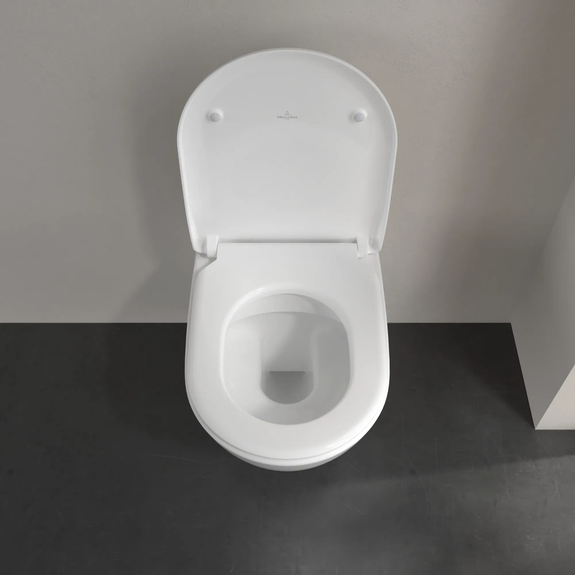 Wand-Tiefspül-WC DirectFlush „Subway 2.0“ 37 × 36,5 × 56 cm, ohne Spülrand, Abgang waagerecht