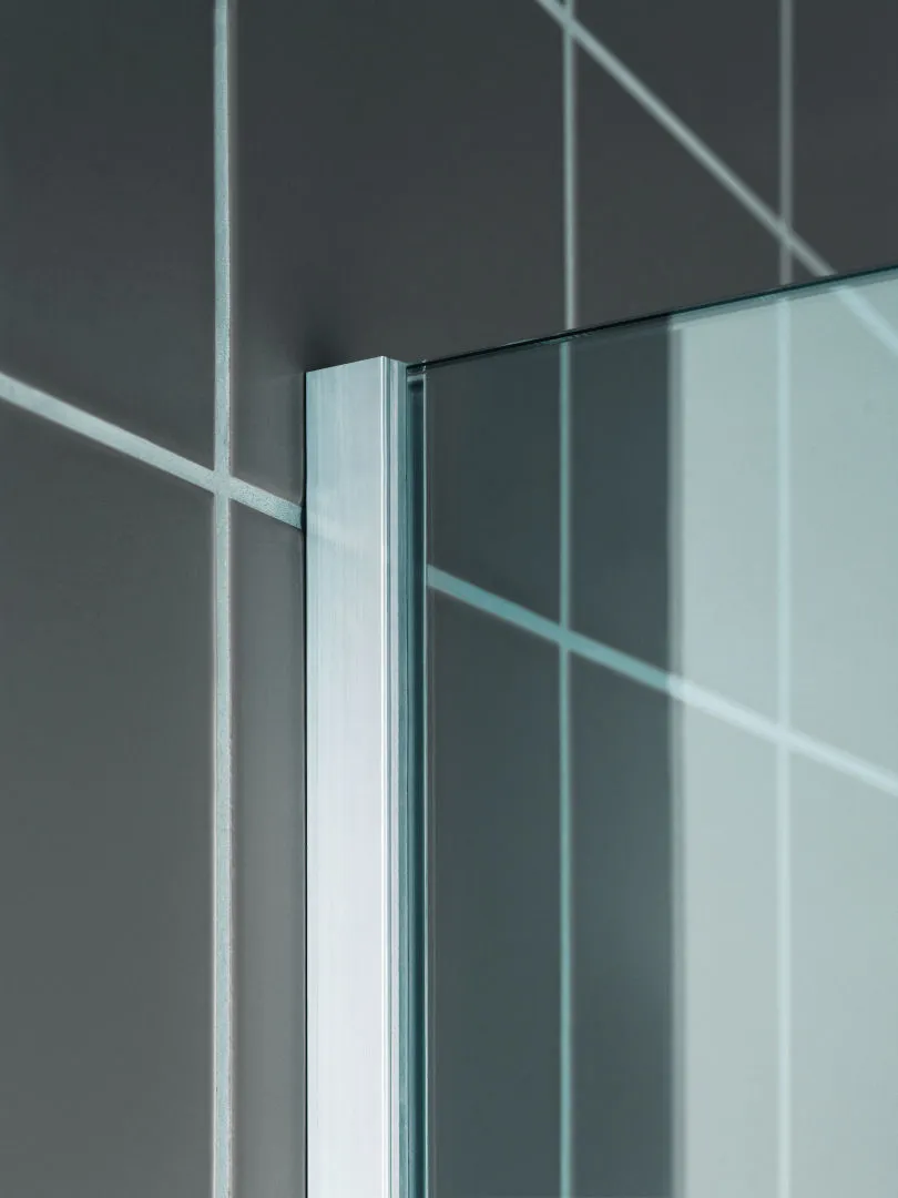 Kermi Duschdesign Walk-In-Duschkabine WALK-IN Wall „FILIA“ Glas Klar, Profile Silber Hochglanz, BV: 775 - 775 mm H: 2000 mm Kermi Duschdesign Walk-In-Duschkabine WALK-IN Wall „FILIA“ Glas Klar, Profile Silber Hochglanz, BV: 775 - 775 mm H: 2000 mm