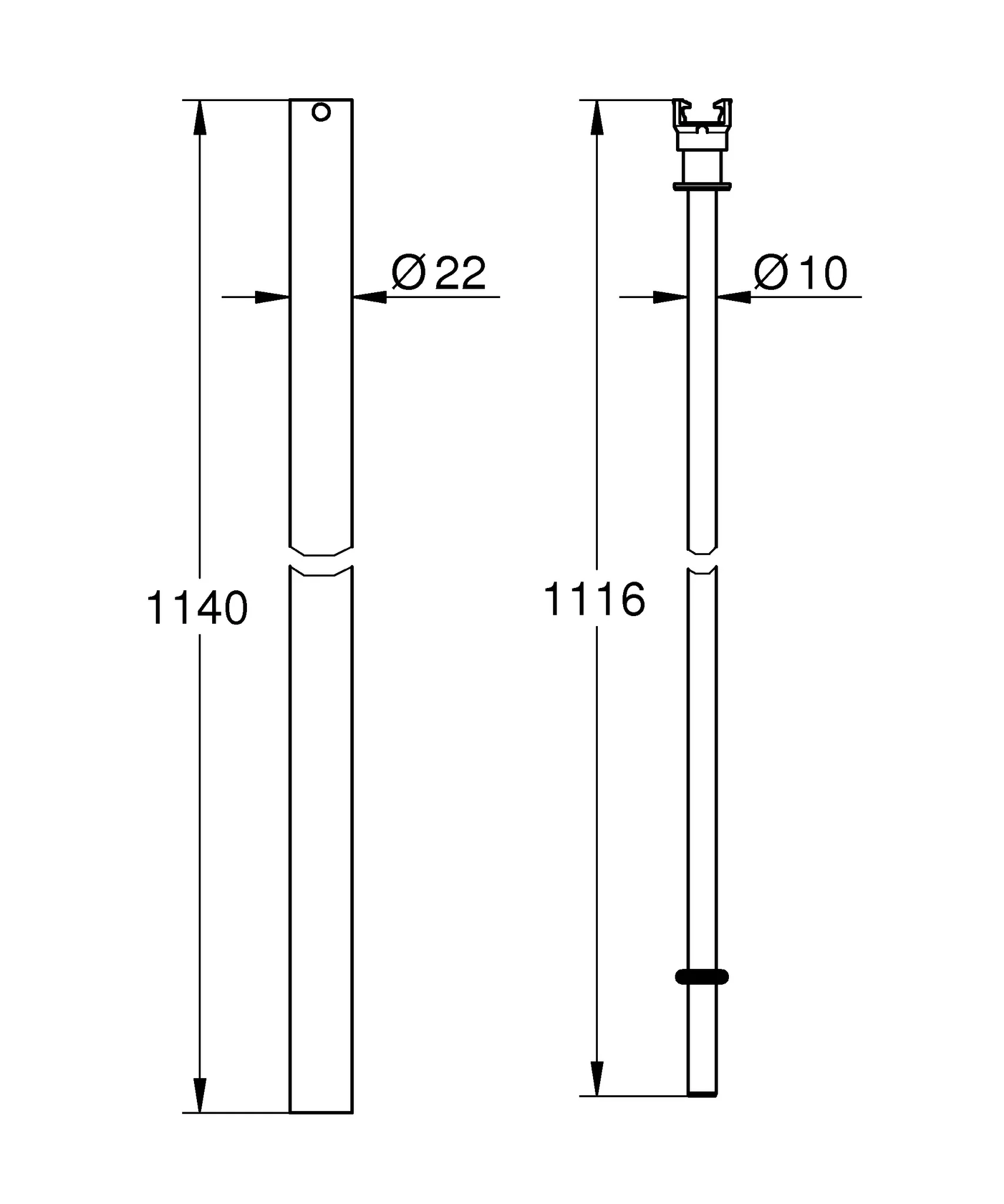 Ersatzrohr 48514, für Duschsysteme, 15 cm länger als Originalrohr, für alle Rainshower/Euphoria Duschsysteme, außer bei Euphoria SmartControl, nicht für Systeme mit Seitenbrausen, nicht für Flex Duschsysteme mit Umstellung, chrom Ersatzrohr 48514, für Duschsysteme, 15 cm länger als Originalrohr, für alle Rainshower/Euphoria Duschsysteme, außer bei Euphoria SmartControl, nicht für Systeme mit Seitenbrausen, nicht für Flex Duschsysteme mit Umstellung, chrom