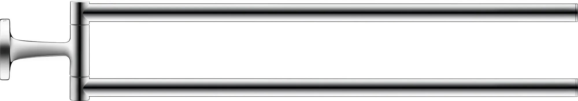 Duravit Handtuchhalter „Starck T“, Befestigung sichtbar, 2-armig 5 × 8 × 46,5 cm Duravit Handtuchhalter „Starck T“, Befestigung sichtbar, 2-armig 5 × 8 × 46,5 cm