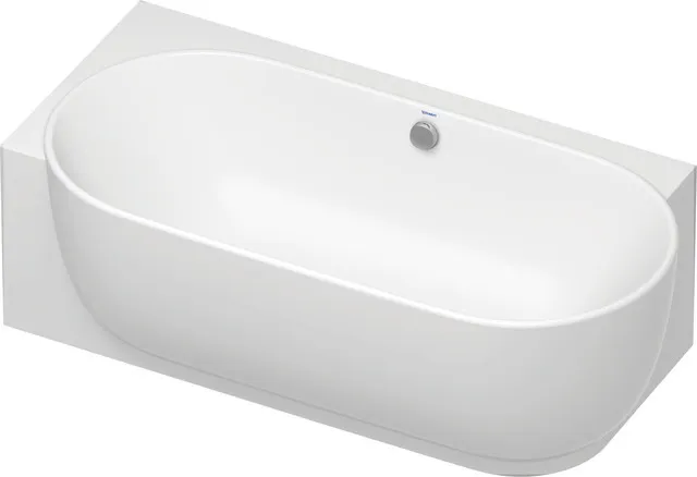 Duravit Badewanne „Luv“ vorwand oval 185 × 95 cm, links