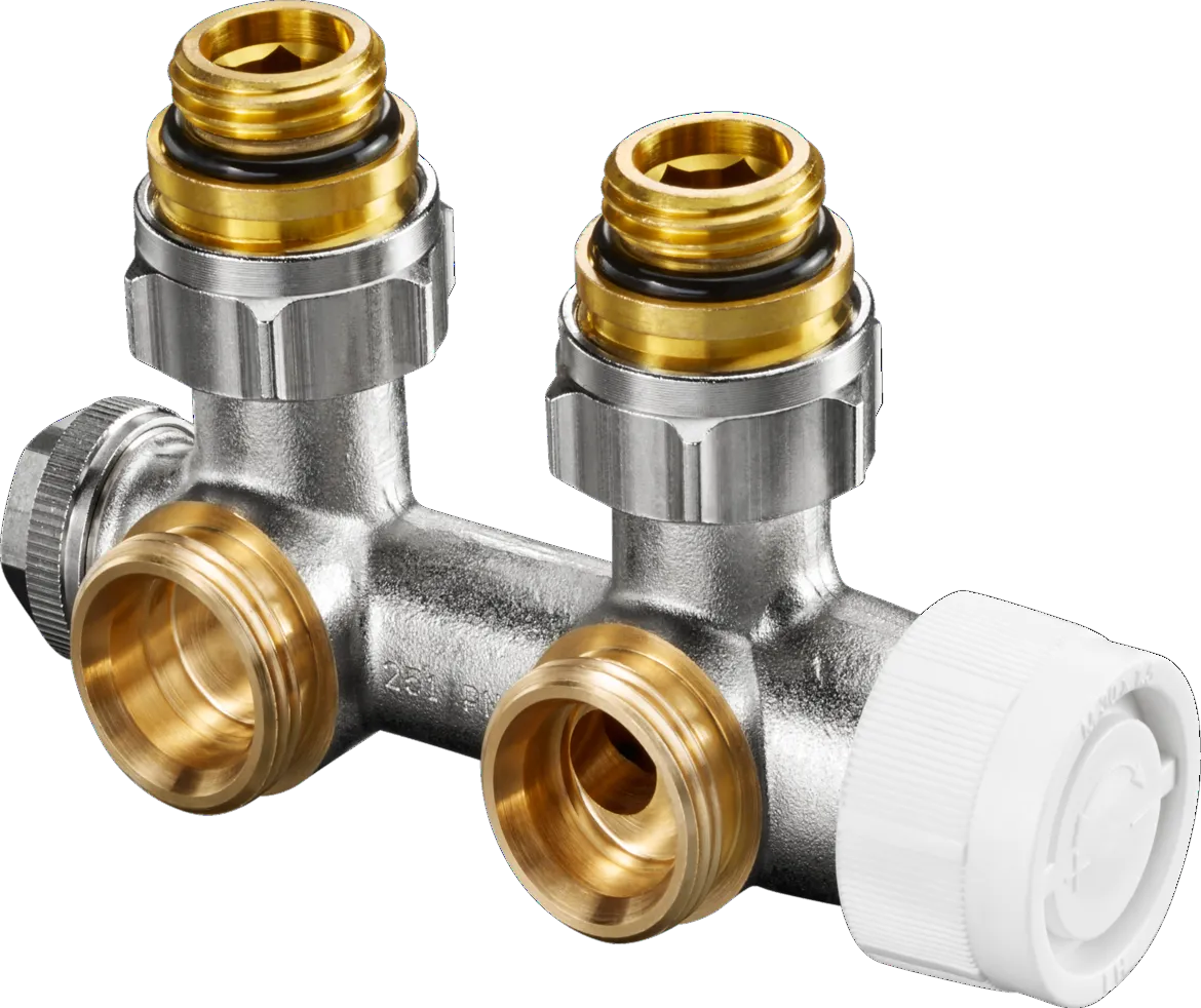 Oventrop Anschlussgarnitur Eckform „Multiblock T“ Oventrop Anschlussgarnitur Eckform „Multiblock T“