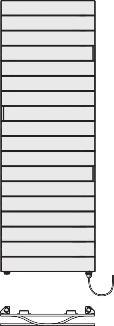 Kermi Design-Elektroheizkörper „Tabeo®-E“ 75 × 143,7 cm in Weiß Kermi Design-Elektroheizkörper „Tabeo®-E“ 75 × 143,7 cm in Weiß