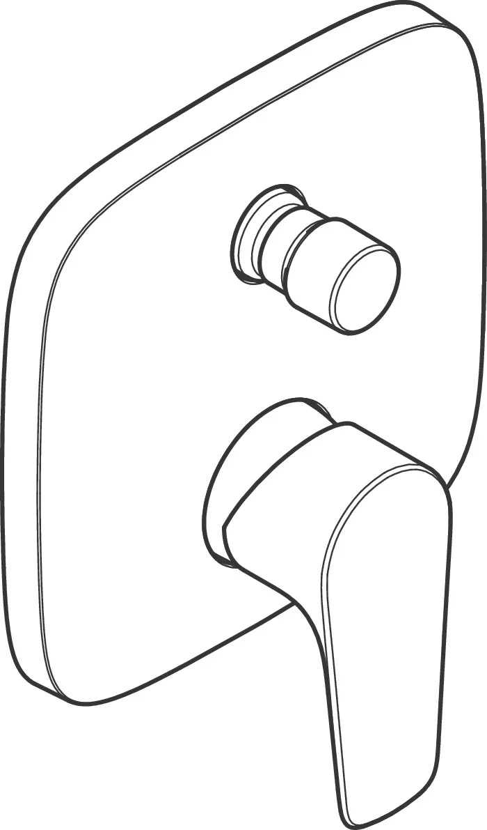 Hansgrohe Talis E Einhebel-Wannenmischer Unterputz, Brushed Black Chrome, 2 Verbraucher, Keramikmischsystem, einstellbare Temperaturbegrenzung, automatische Rückstellung, Schalldämpfer Hansgrohe Talis E Einhebel-Wannenmischer Unterputz, Brushed Black Chrome, 2 Verbraucher, Keramikmischsystem, einstellbare Temperaturbegrenzung, automatische Rückstellung, Schalldämpfer