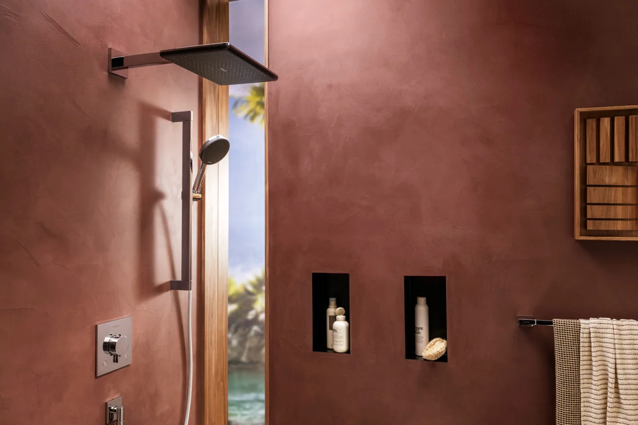 Hansgrohe Handbrause Raindance Alive Select S, Chrom, 125 mm Brausekopfgröße, 3 Strahlarten, QuickClean, Durchflussregler 12 l/min