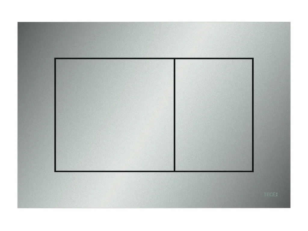 now WC-Betätigungsplatte Chrom matt now WC-Betätigungsplatte Chrom matt