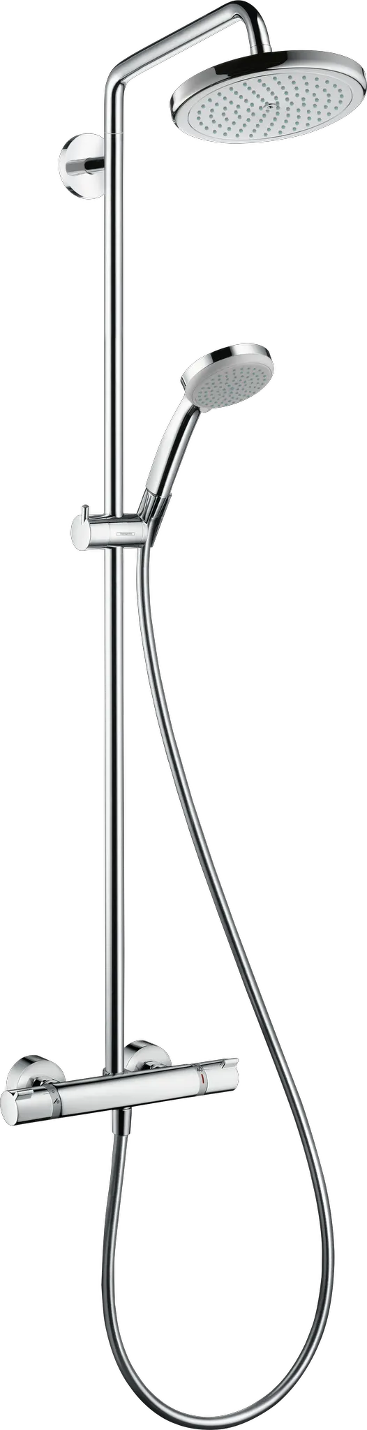 Showerpipe Croma 220 EcoSmart chrom Showerpipe Croma 220 EcoSmart chrom