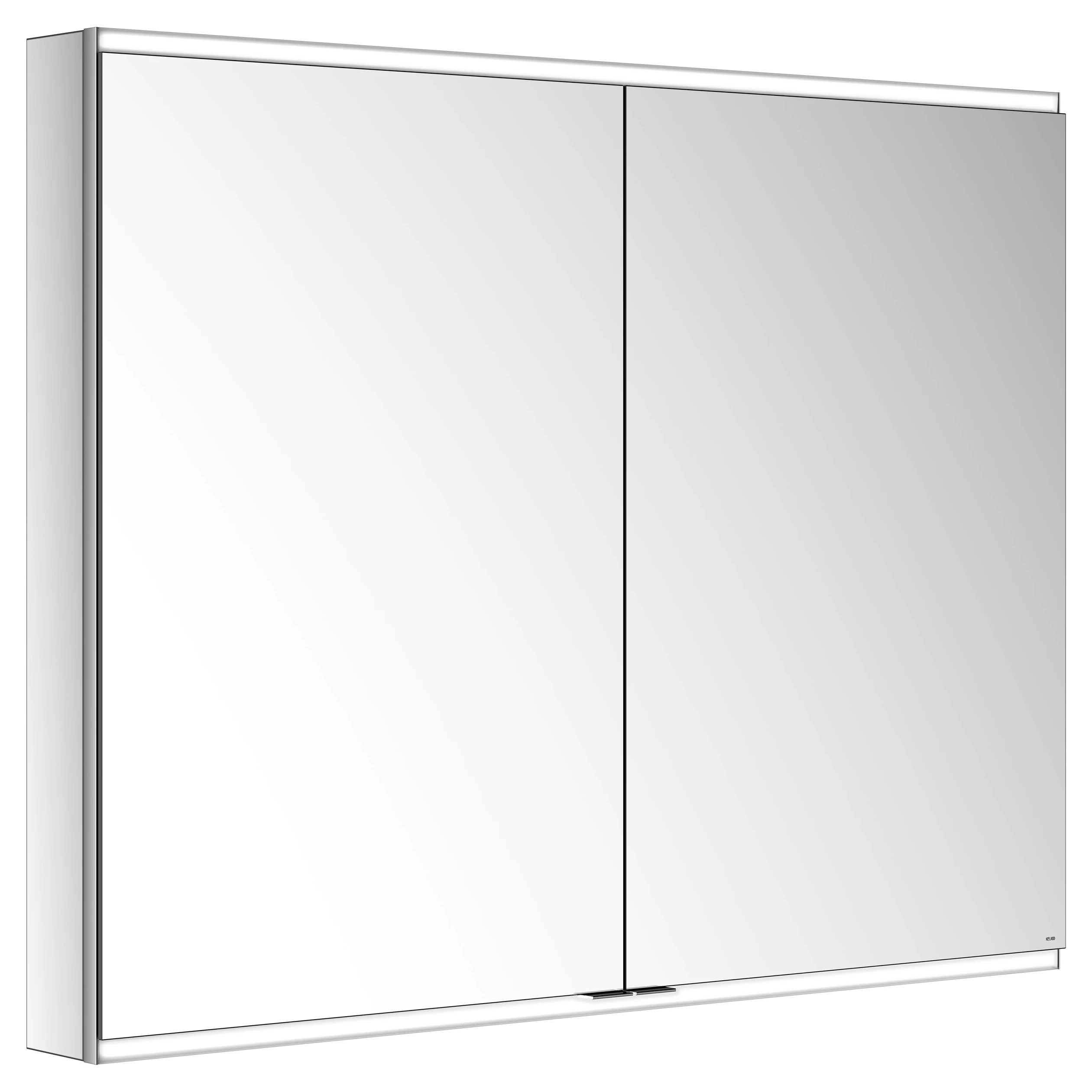 KEUCO Royal Modular 2.0 Spiegelschrank beleuchtet Wandvorbau silber-eloxiert