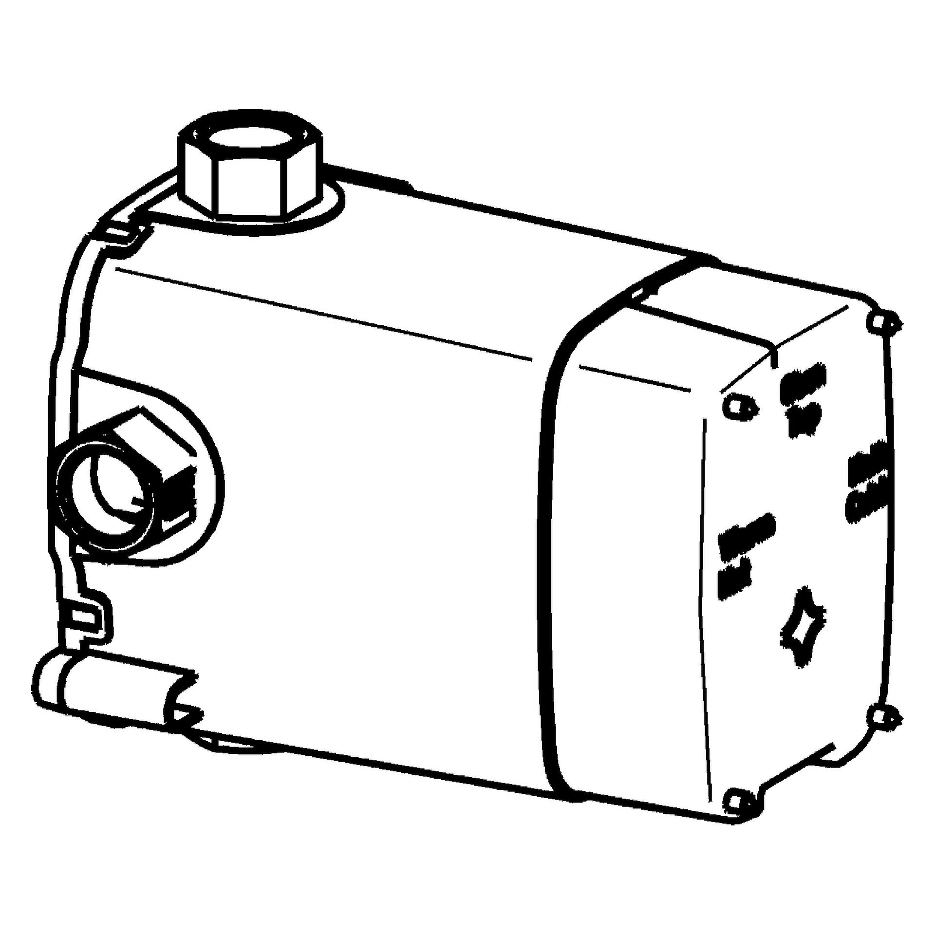 HA UP-Rohbauset Bade- und Brausearmatur HANSAVARIO 0805 DN20