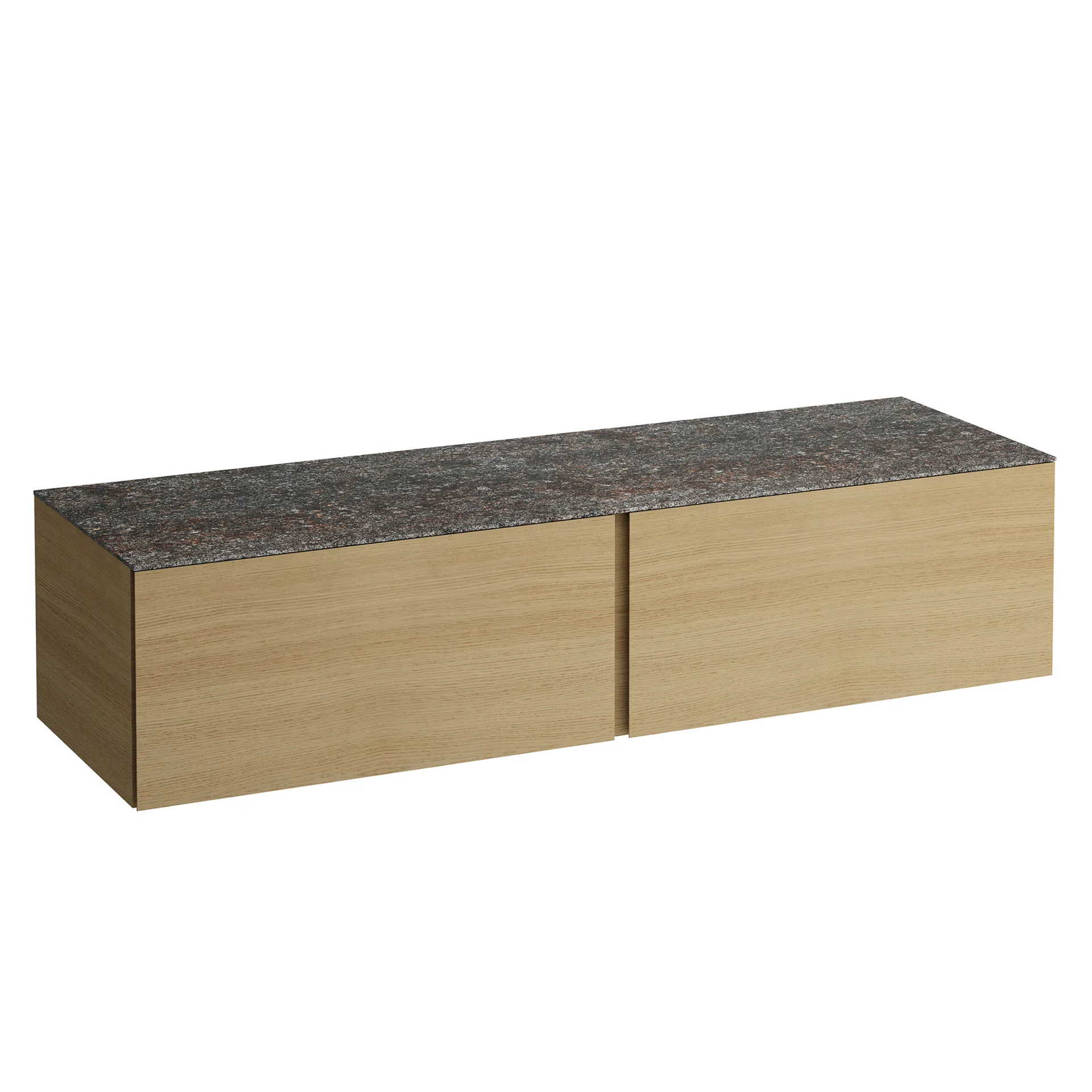 Laufen Schubladenelement „Ilbagnoalessi“ 500 × 370 × 1600 mm Eiche hell, ohne Hahnlochbohrung Laufen Schubladenelement „Ilbagnoalessi“ 500 × 370 × 1600 mm Eiche hell, ohne Hahnlochbohrung