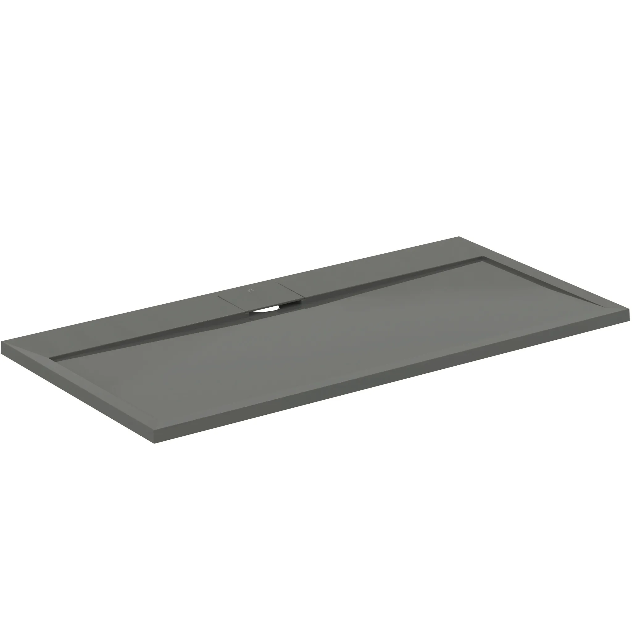 Ideal Standard Rechteck-Brausewanne Ultra Flat S i.life 1400x700x30mm Quarzgrau