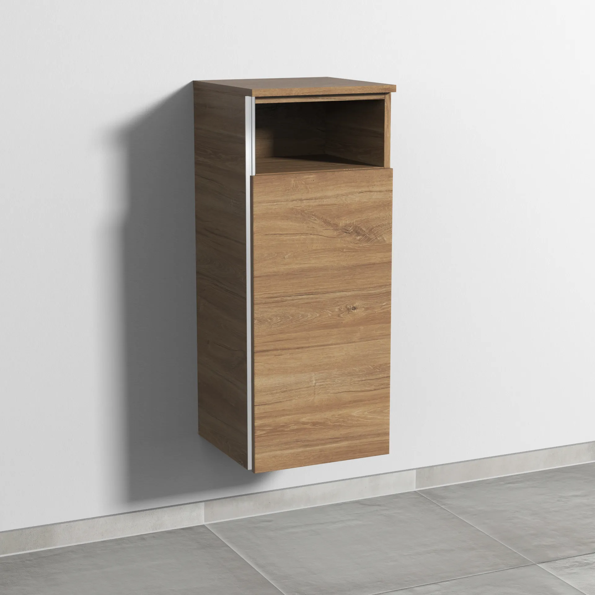 Mittelschrank rechts 3way (BR133) 850x350x345 Anthrazit-Matt