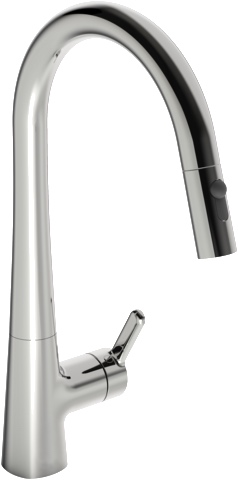 Hansa Einhand-Küchenarmatur „Designo Style“ Ausladung 231 mm in chrom Hansa Einhand-Küchenarmatur „Designo Style“ Ausladung 231 mm in chrom