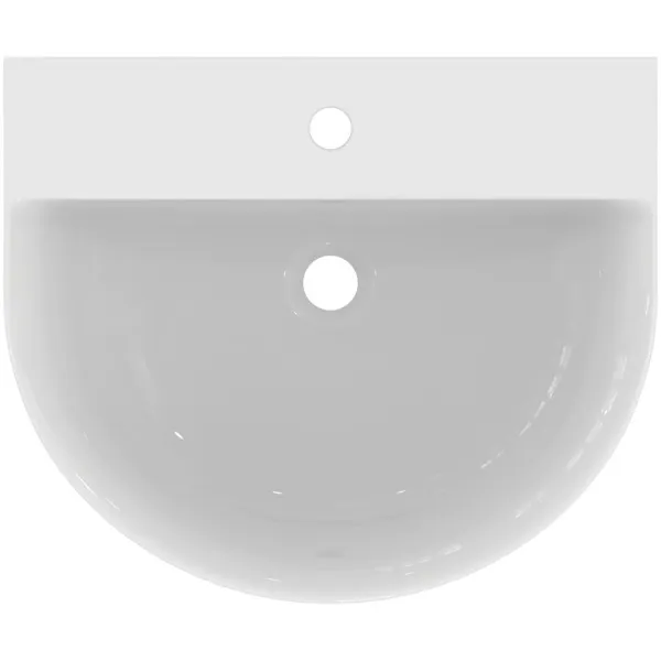 Waschbecken „ConnectAir“ 55 × 46 × 16 cm, Hahnlochposition mittig Waschbecken „ConnectAir“ 55 × 46 × 16 cm, Hahnlochposition mittig