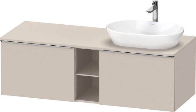 Duravit Waschtischunterschrank wandhängend „D-Neo“ 140 × 45,9 × 55 cm