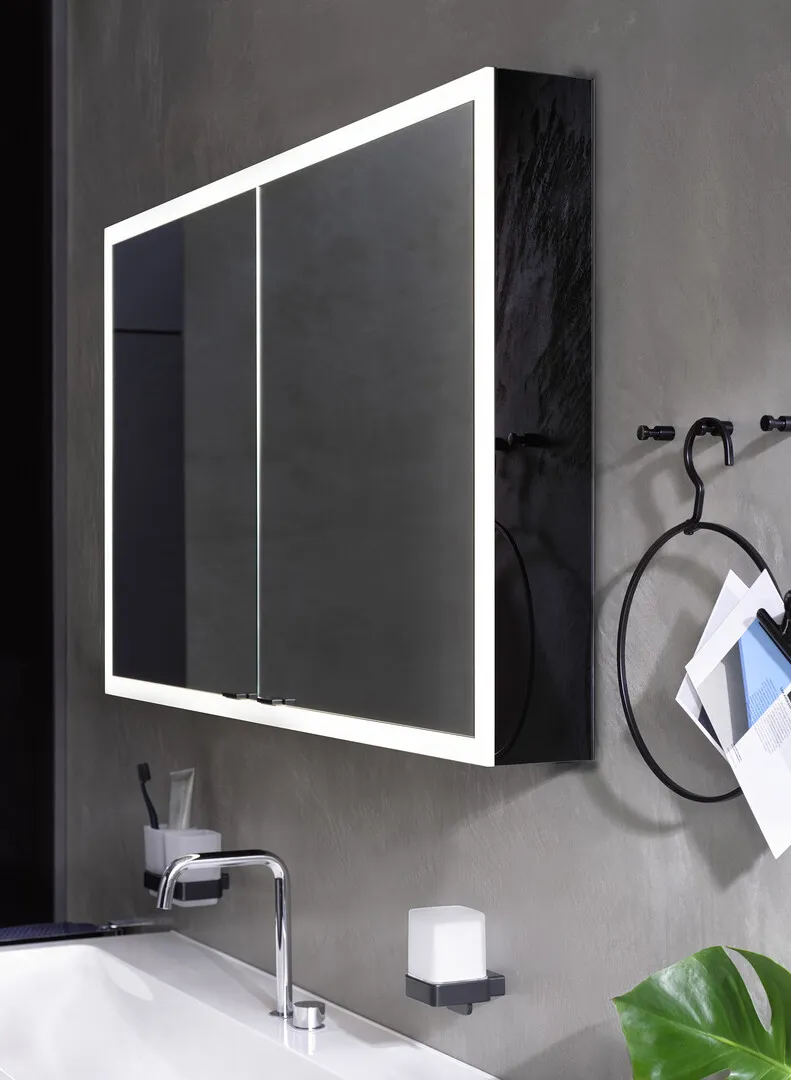 Einbau-Set prime SlimAufputz Glas Schwarz Gänzend Einbau-Set prime SlimAufputz Glas Schwarz Gänzend