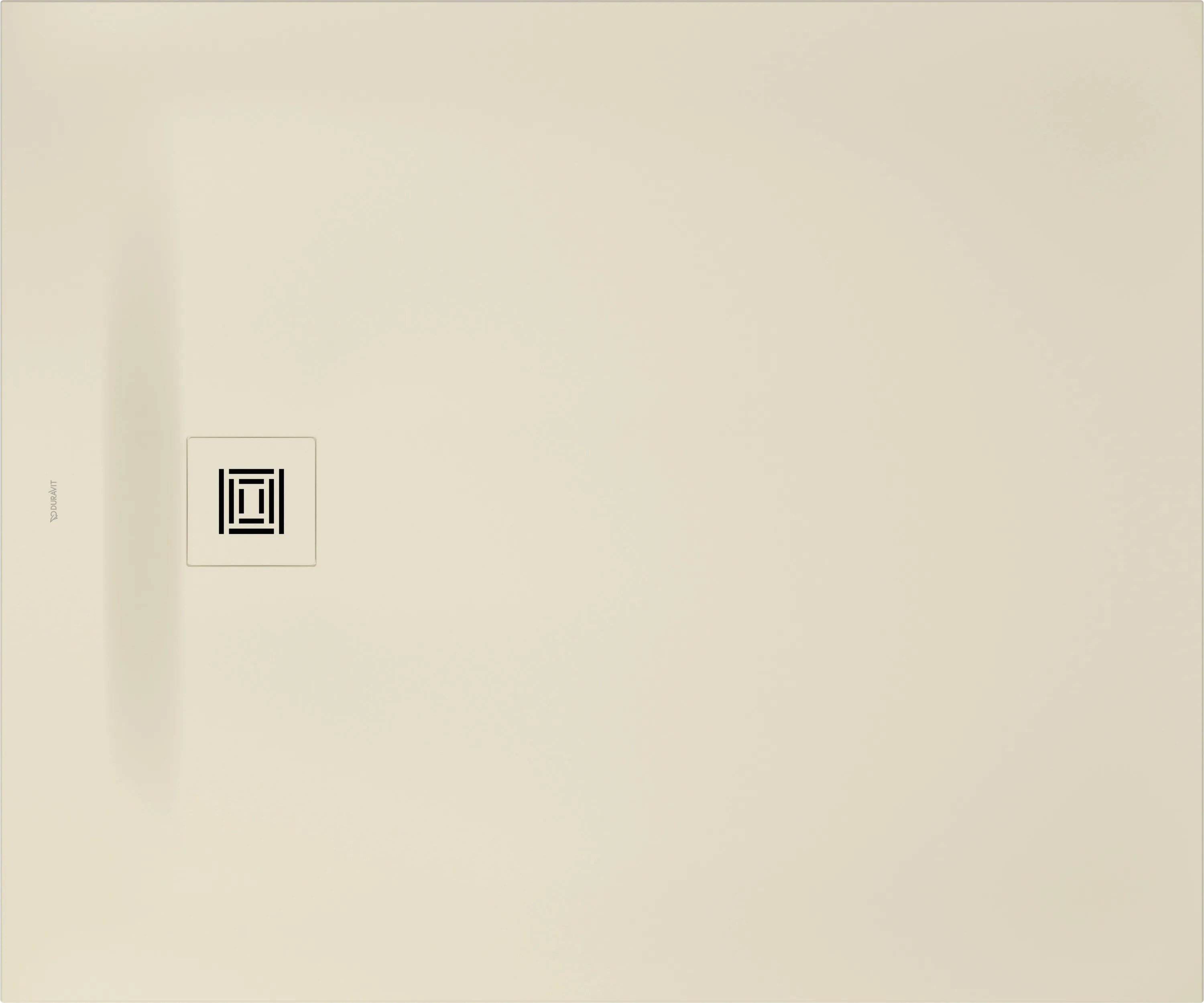 Duravit rechteck Duschwanne „Sustano“ 120 × 100 cm in Cream Matt