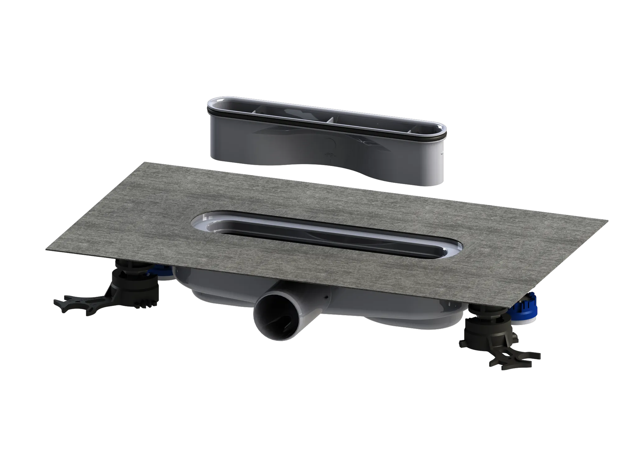 Kaldewei Ablaufgarnitur Horizontal Flat „FlowDrain“ Modell 4204 Kaldewei Ablaufgarnitur Horizontal Flat „FlowDrain“ Modell 4204