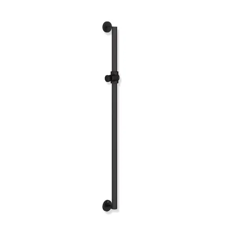 HEWI Brausehalterstange System 900, Edelstahl, 32mm, schwarz