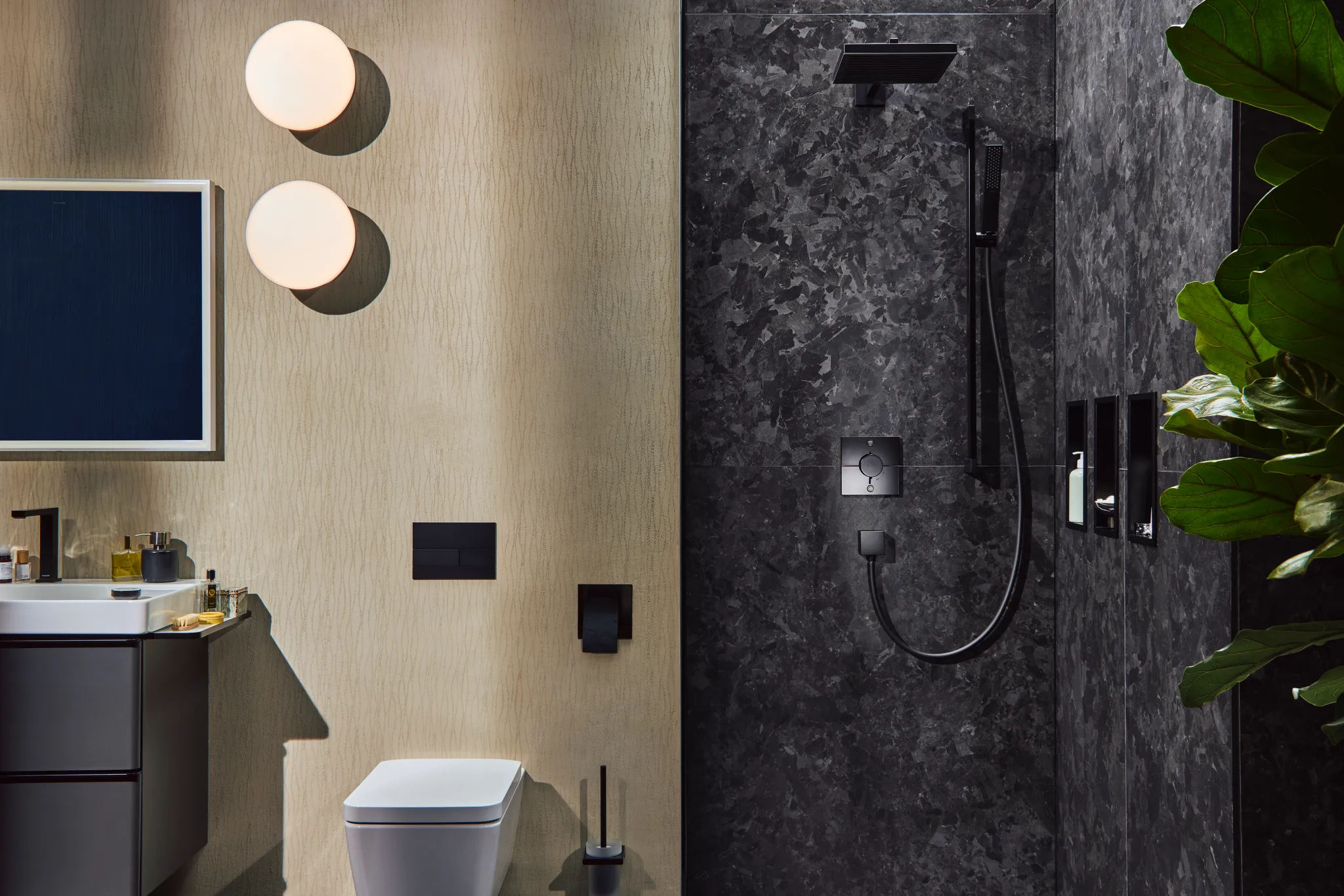 EluPura Q Wand WC Set 540 ohne Spülrand mit WC Sitz mit SoftClose and QuickRelease, SmartClean Weiß EluPura Q Wand WC Set 540 ohne Spülrand mit WC Sitz mit SoftClose and QuickRelease, SmartClean Weiß