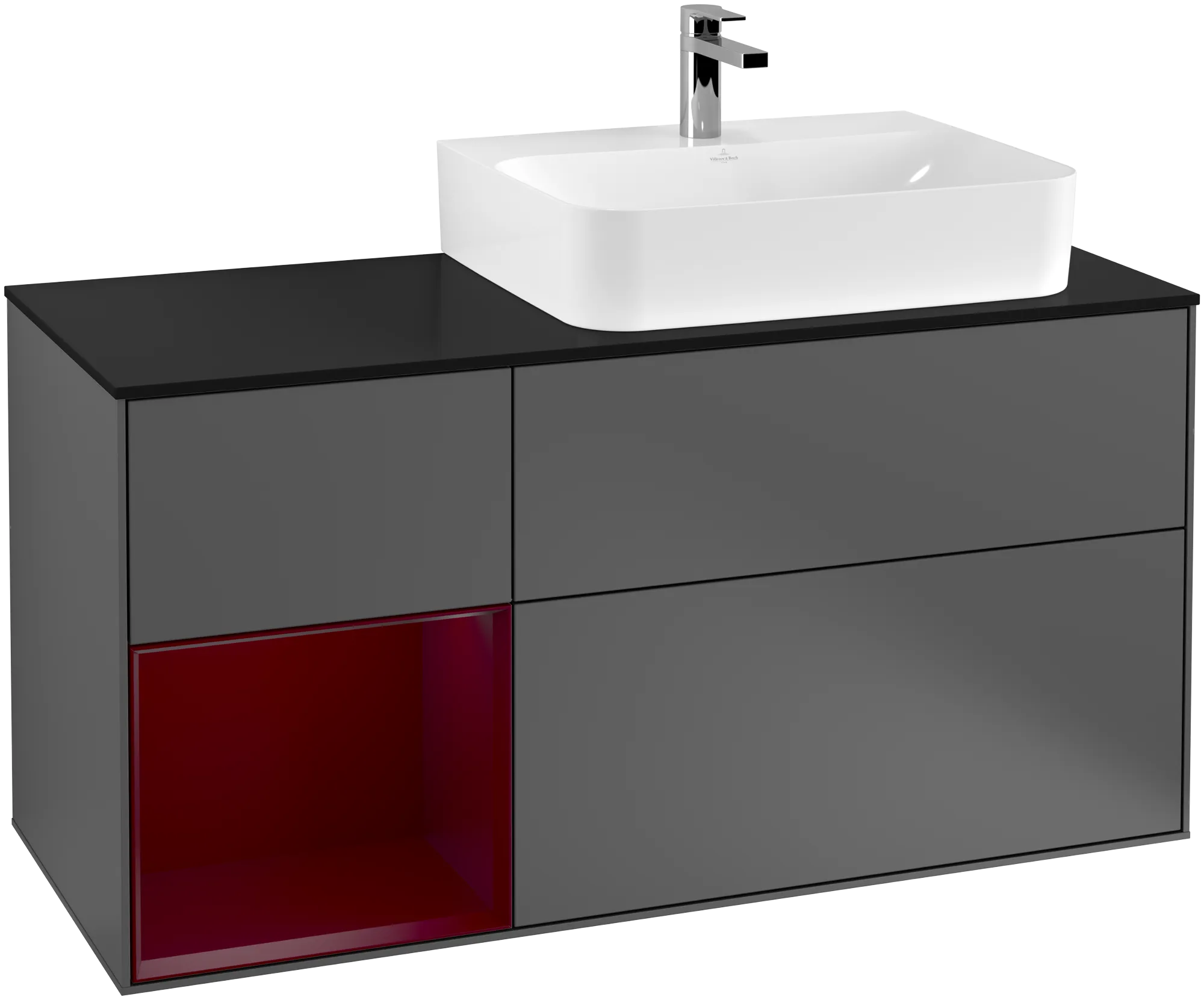 Villeroy & Boch Finion Waschbeckenunterschrank G14, anthrazit