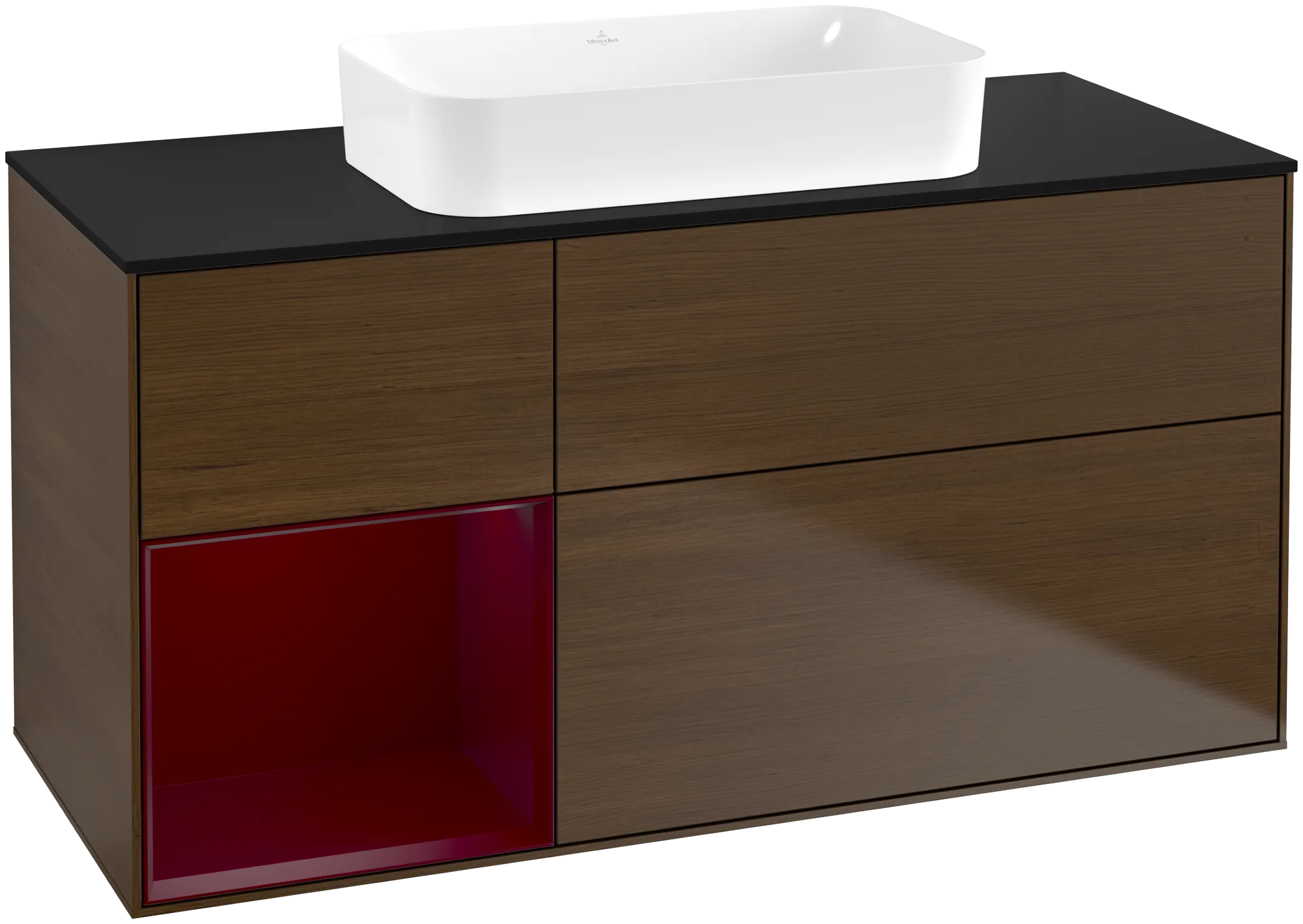 Villeroy & Boch Finion Waschbeckenunterschrank G70 1200x603x501mm mit Beleuchtung