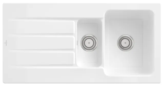 Villeroy & Boch Einbau-Küchenspülbecken „Architectura“ 60 XR 1000 × 510 × 220 mm in Snow White Villeroy & Boch Einbau-Küchenspülbecken „Architectura“ 60 XR 1000 × 510 × 220 mm in Snow White