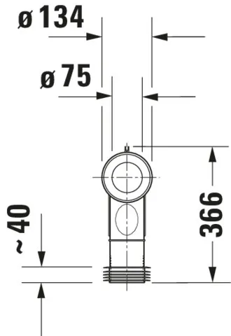 Duravit Ablaufbogen Duravit Ablaufbogen