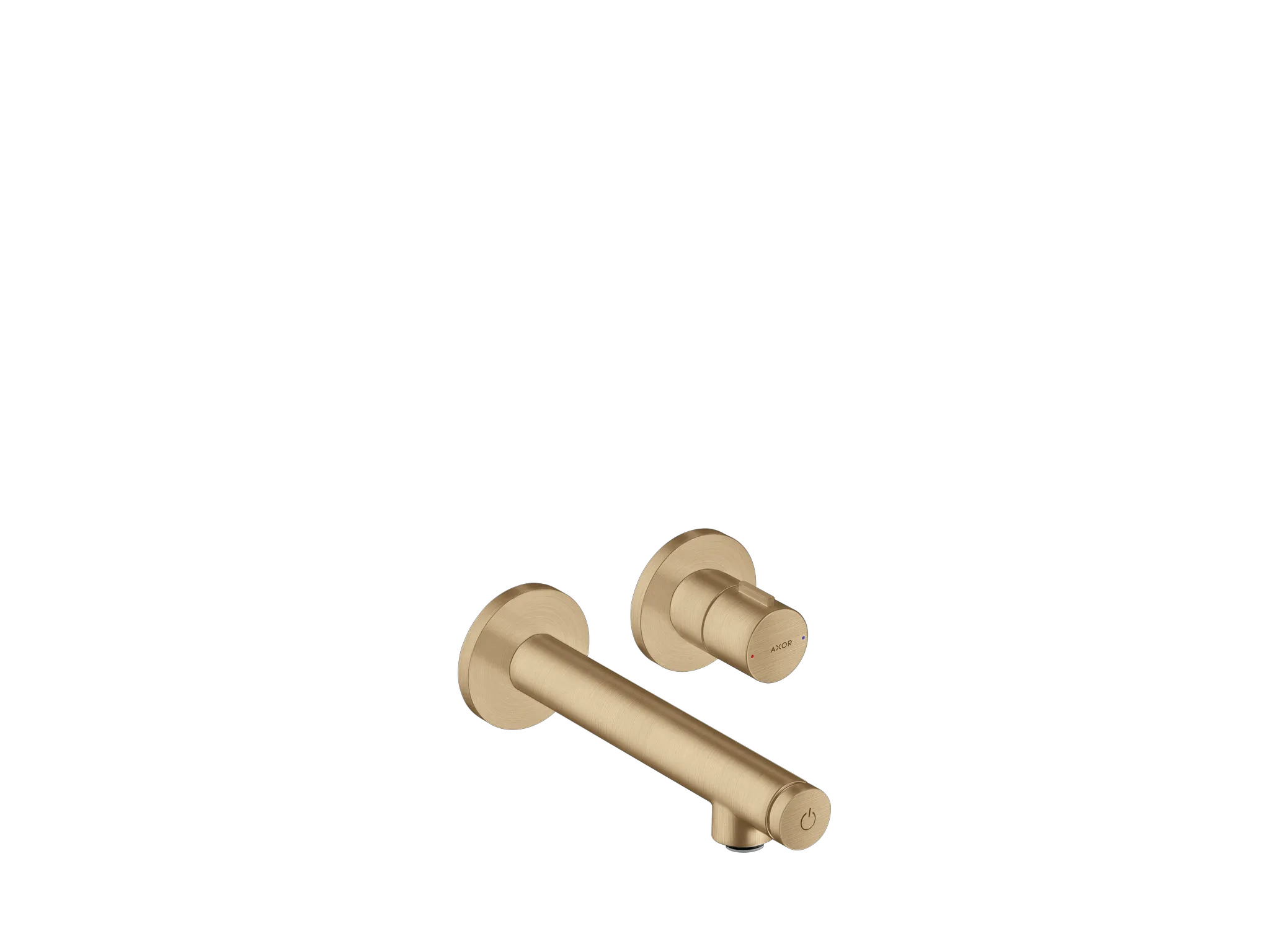 Hansgrohe AXOR Uno Waschtischmischer Unterputz Select mit Auslauf 158 mm, Brushed Bronze