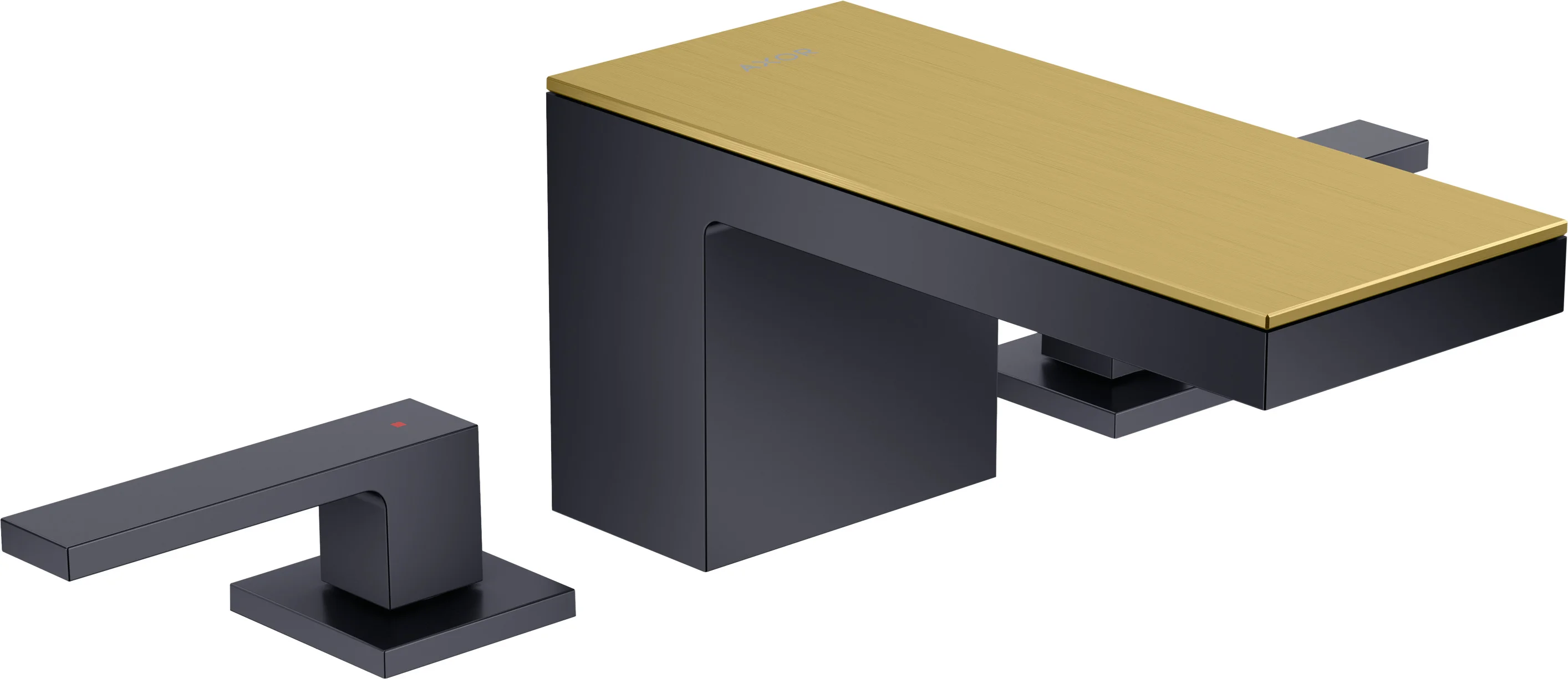 Hansgrohe AXOR MyEdition Platte 200 mm Metall Brushed Gold Optic abnehmbar Hansgrohe AXOR MyEdition Platte 200 mm Metall Brushed Gold Optic abnehmbar