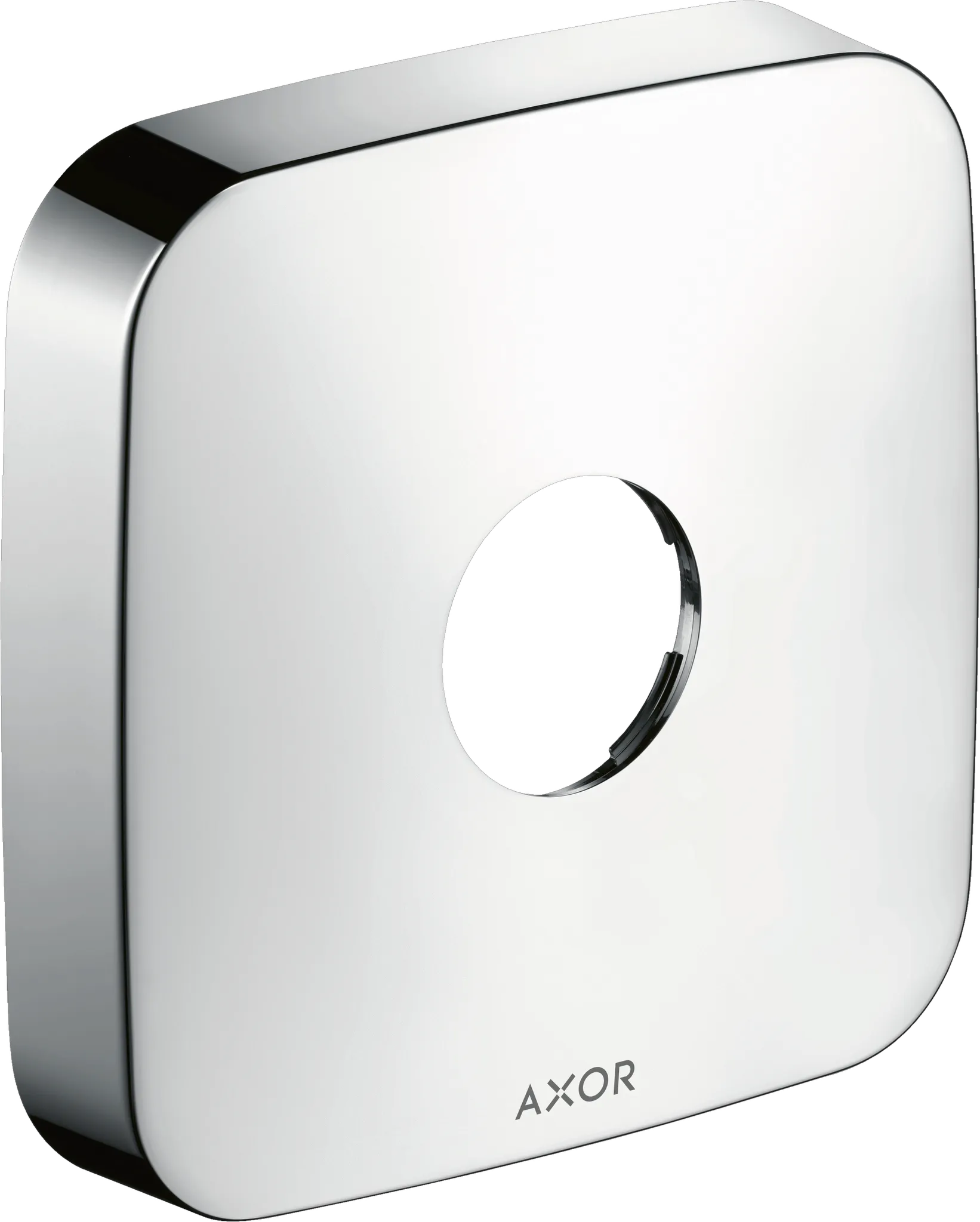 Hansgrohe AXOR Verlängerungsrosette softsquare 1-Loch, Chrom, 170 mm Durchmesser, 33 mm Verlängerung Hansgrohe AXOR Verlängerungsrosette softsquare 1-Loch, Chrom, 170 mm Durchmesser, 33 mm Verlängerung