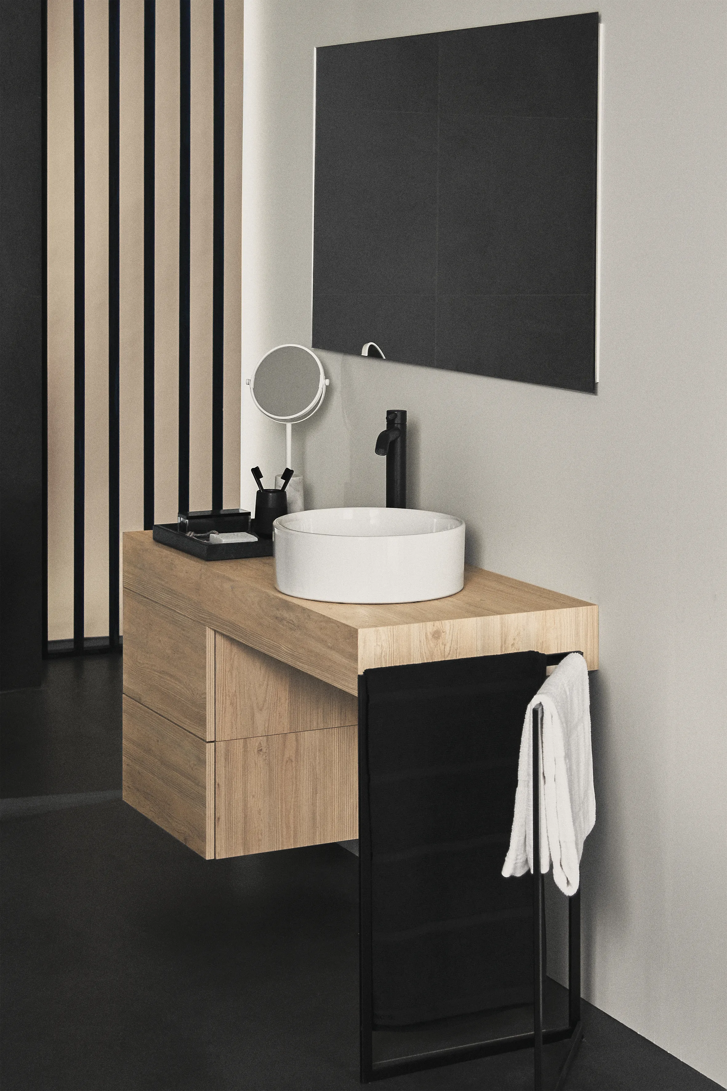 Ideal Standard Waschtischarmatur Ceraline BC269XG Silk Black, verlängerter Sockel Ideal Standard Waschtischarmatur Ceraline BC269XG Silk Black, verlängerter Sockel