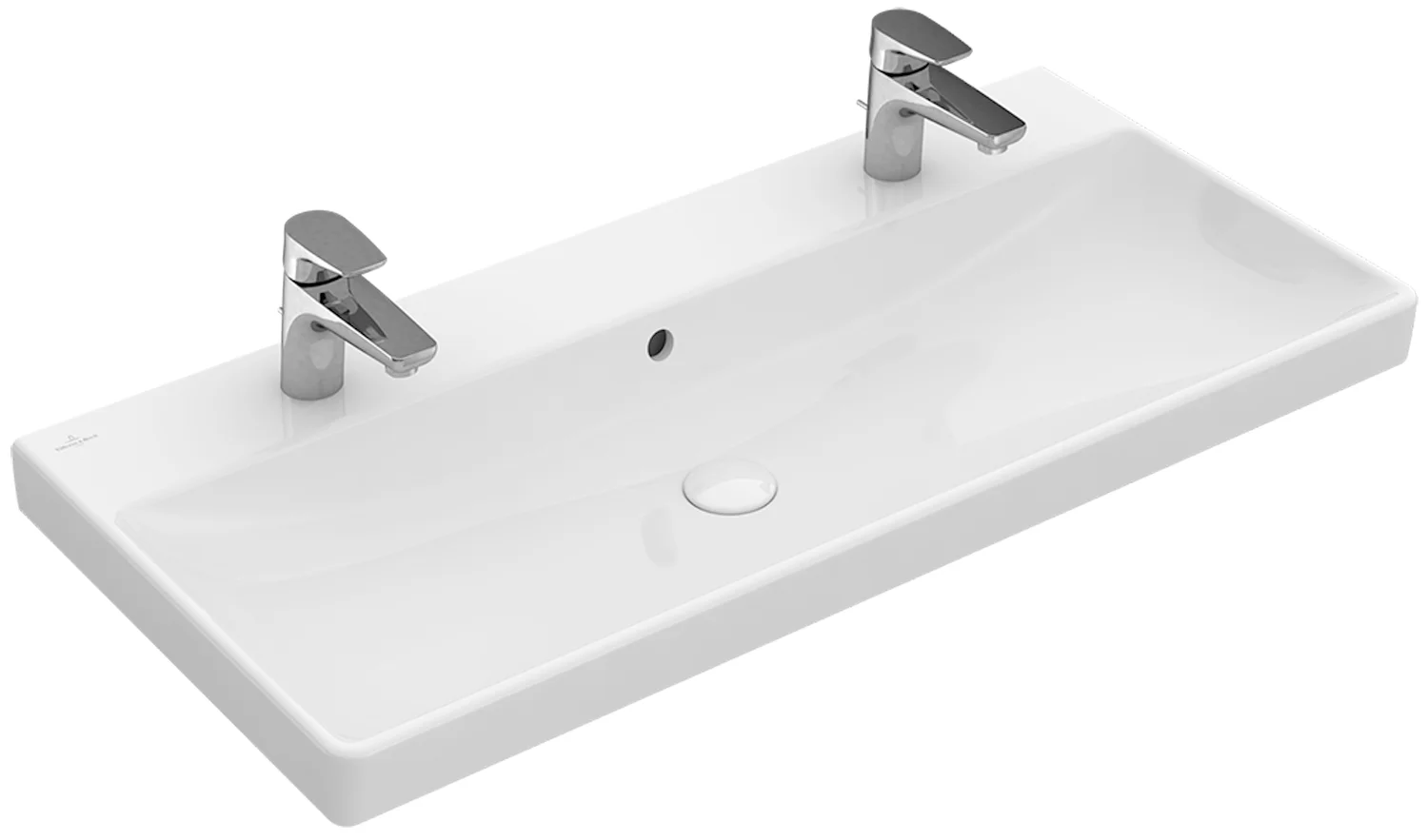 Villeroy & Boch Schrankwaschtisch Avento 4156A4, Rechteck, 1000x470mm, Stone White CeramicPlus Villeroy & Boch Schrankwaschtisch Avento 4156A4, Rechteck, 1000x470mm, Stone White CeramicPlus