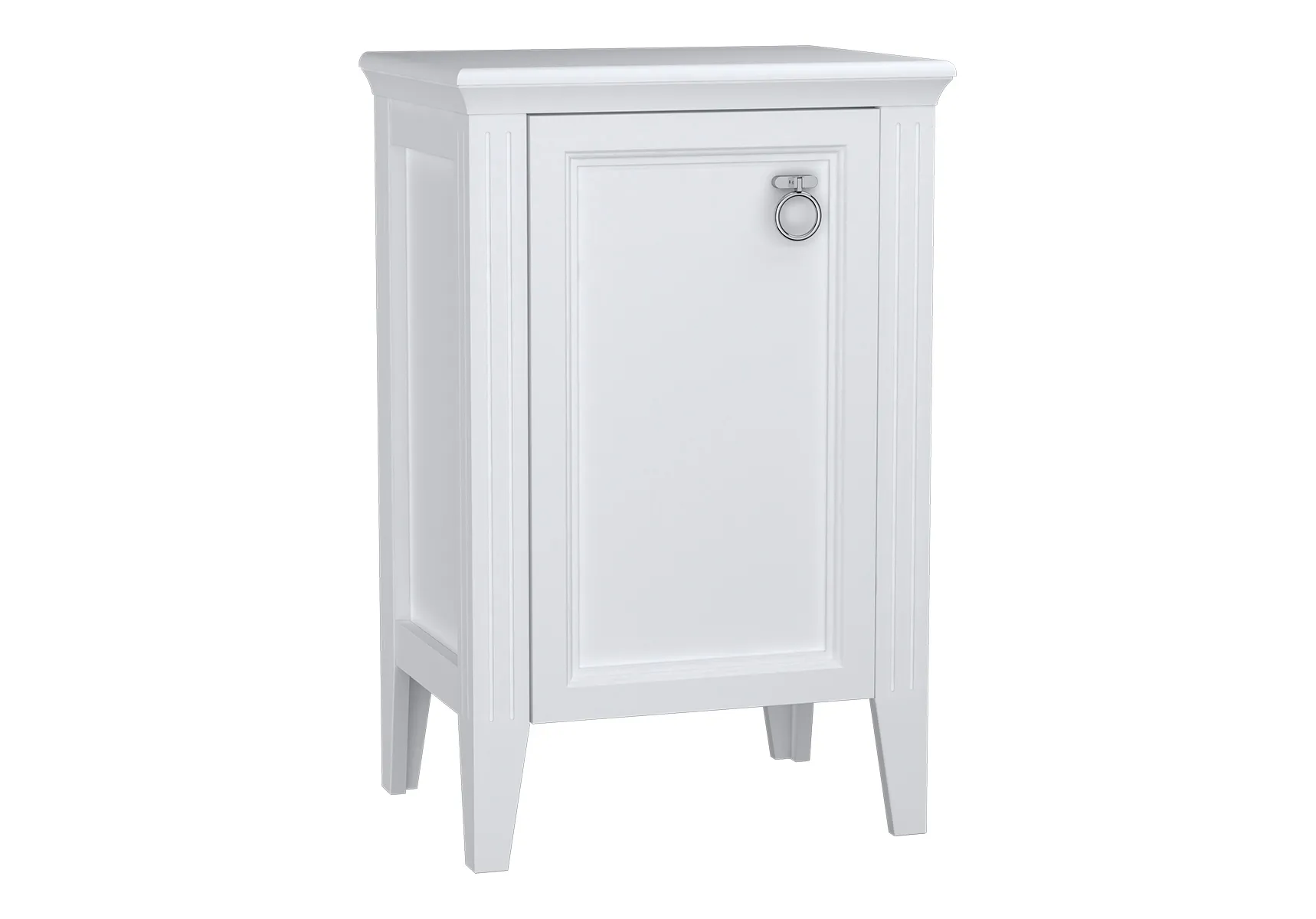 VitrA Valarte Halbhochschrank Breite 54 cm Höhe 83 cm Weiß Matt