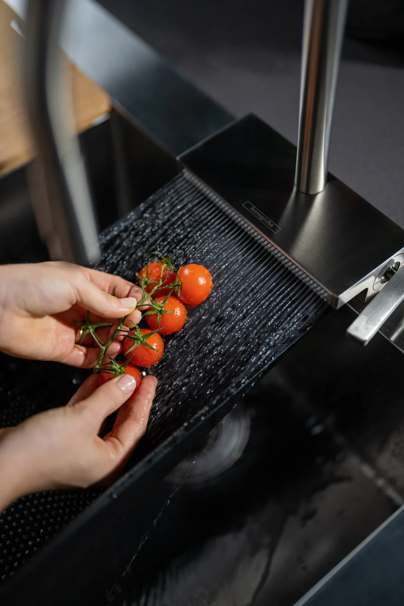 Hansgrohe Aquno Select M81 Einhebel-Küchenmischer 170, Ausziehbrause 3jet sBox Edelstahl Hansgrohe Aquno Select M81 Einhebel-Küchenmischer 170, Ausziehbrause 3jet sBox Edelstahl