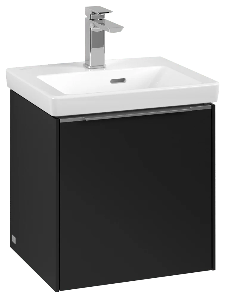 Villeroy & Boch Subway 3.0 Waschbeckenunterschrank C58200, 423 x 429 x 377,5 mm, Volcano Black