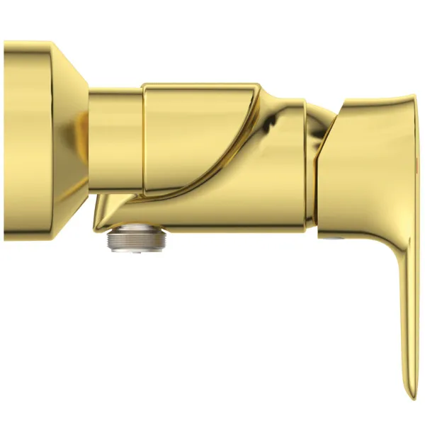 Brausearmatur Aufputz Connect Air, Ausladung 41mm, Brushed Gold Brausearmatur Aufputz Connect Air, Ausladung 41mm, Brushed Gold