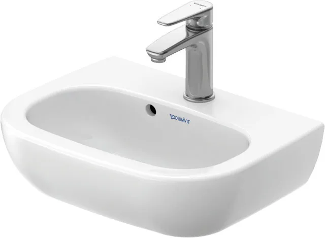 Handwaschbecken „D-Code“, Form rechteckig 45 × 34 cm  Handwaschbecken „D-Code“, Form rechteckig 45 × 34 cm