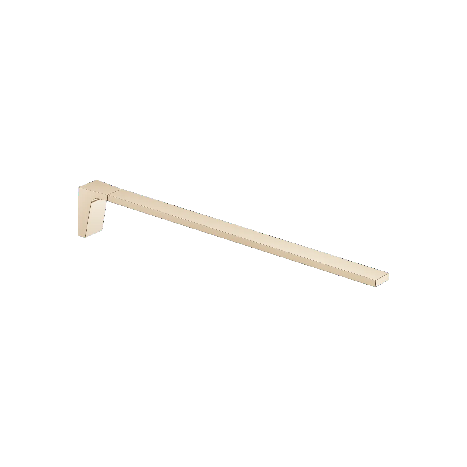 Dornbracht CL.1 Handtuchhalter, 1-teilig, starr - Champagne gebürstet (22kt Gold), Ausladung 400 mm