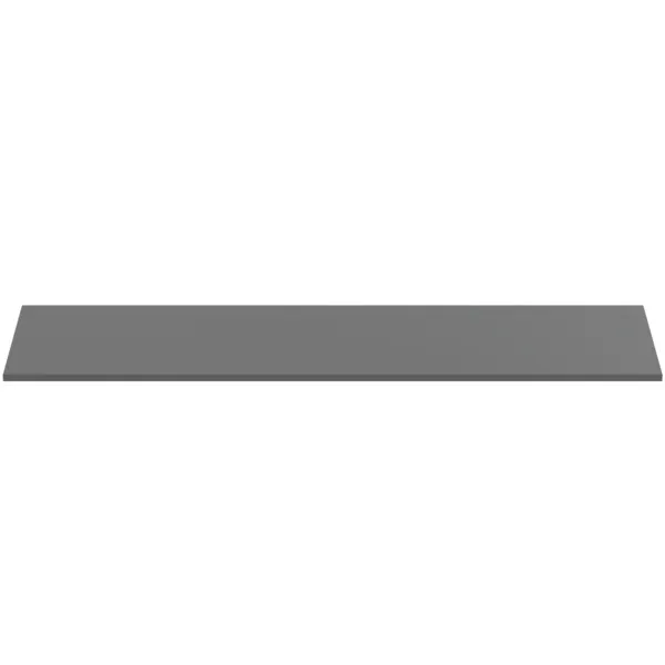 Waschtischplatte i.life B ohne Ausschnitt 1604x506x18mm Weiß matt