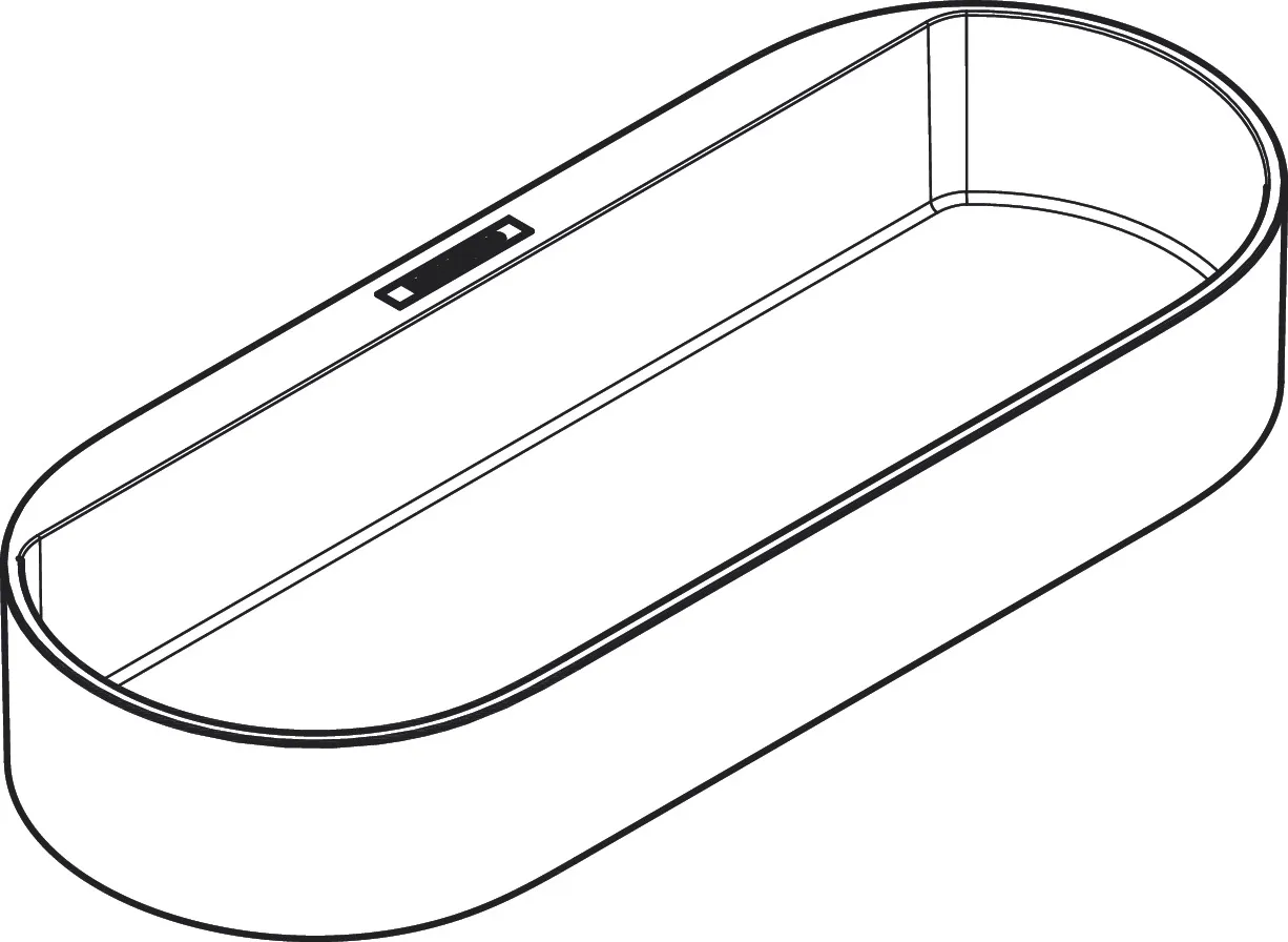 Hansgrohe WallStoris Planet Edition Ablagekorb Sand (recycelt)