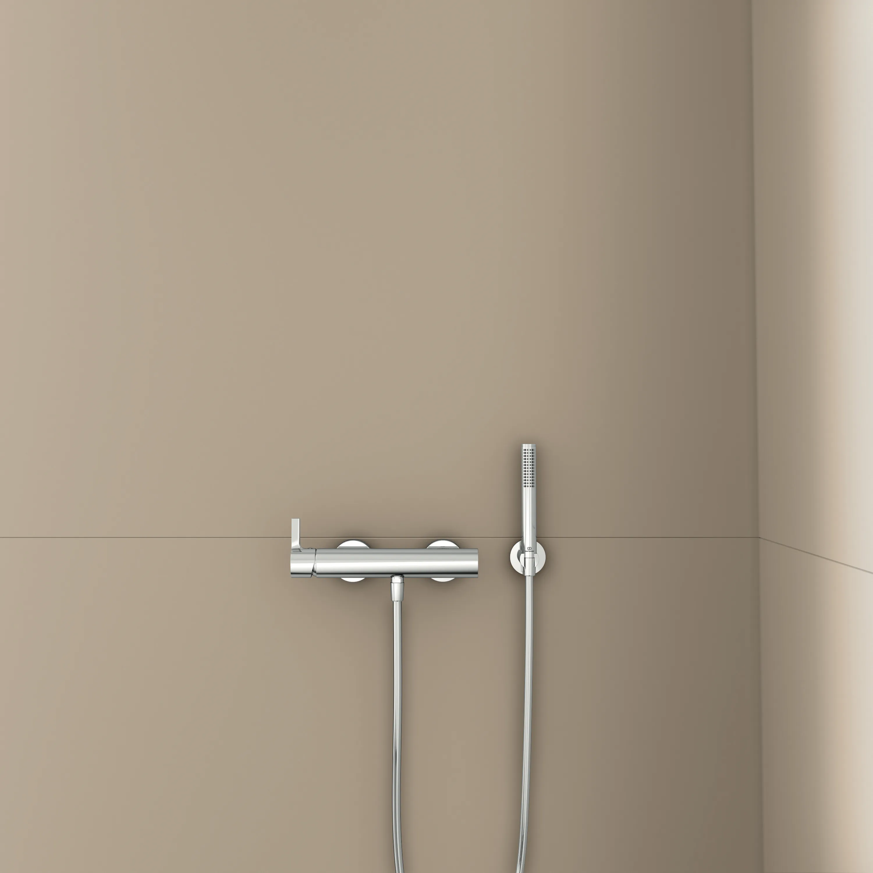 Brausearmatur Aufputz Joy, Brushed Gold Brausearmatur Aufputz Joy, Brushed Gold