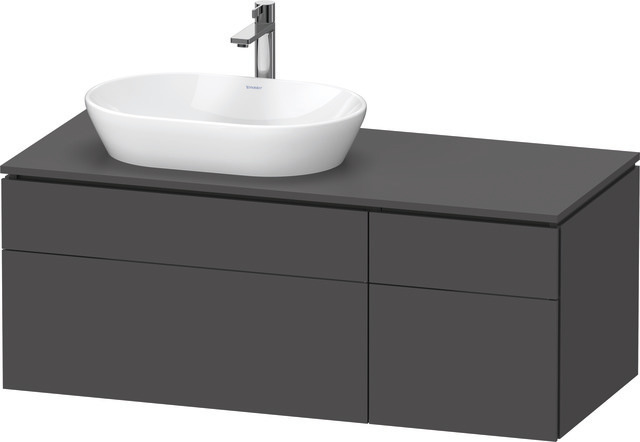 Duravit Waschtischunterschrank wandhängend „L-Cube“ 122 × 48,2 × 55 cm